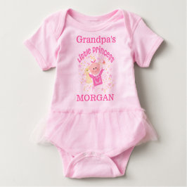 Custom Girl "Little Princess" Baby Tutu Bodysuit T-shirt