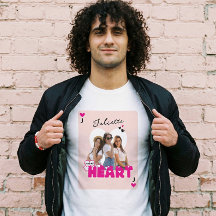 Custom Girlfriend Photos With Name Valentine Heart