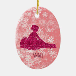 Custom Girls Ballerina Tanz Schuhe Ornament