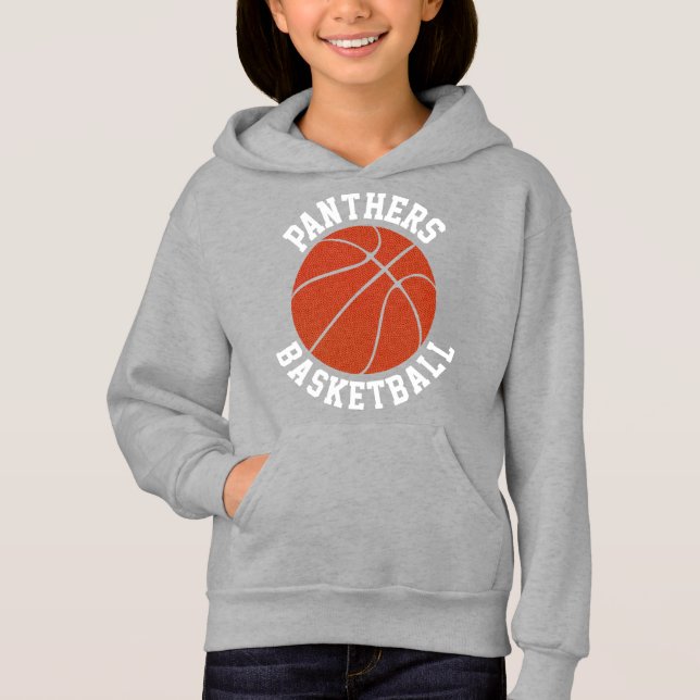 Custom Girls Basketball Sweatshirt (Vorderseite)