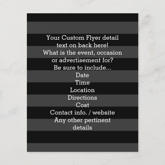 Custom Girls Graduation Party Black Pink Monogram Flyer (Hinten)