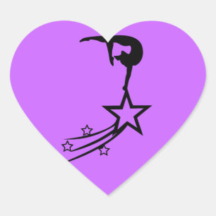 Custom Girls Gymnastics Stickers