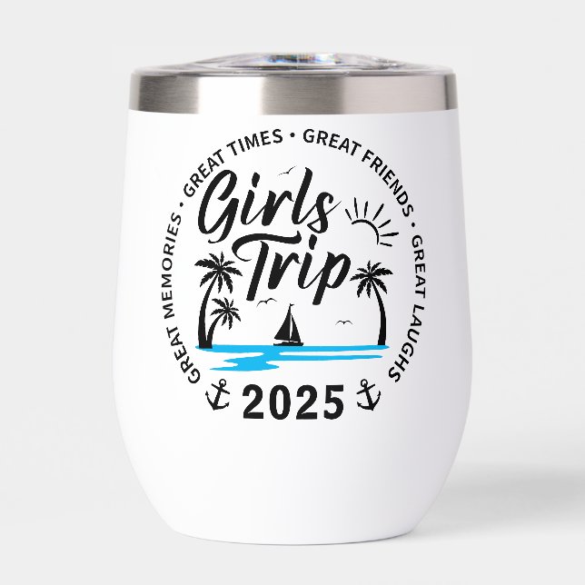 Custom Girls Trip Group Matching Beach Vacation (Vorderseite)