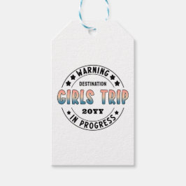 Custom Girls Trip in Progress Funny Geschenkanhänger