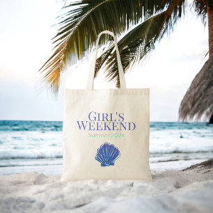 Custom Girls Weekend Bachelorette Wiedersehen Beac Tragetasche