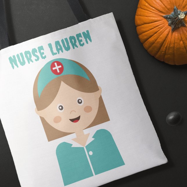 Custom Girly Nurse Halloween Trick Leckerei (Von Creator hochgeladen)