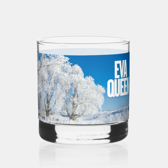Custom Glass Cup | Personalisiertes klares Trinkgl Whiskyglas (Vorderseite)