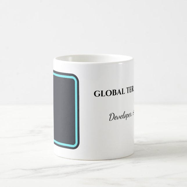 Custom Global Terminal Developer Mug Kaffeetasse (Mittel)