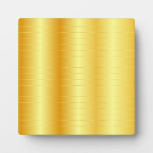 Custom Gold Look Elegant Trendy Template Classic Fotoplatte