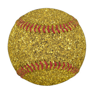 Custom Golden Baseball