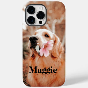 Custom Golden Retriever Foto - Dog Lover Gift Case-Mate iPhone 14 Pro Max Hülle