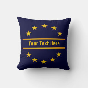 CUSTOM GOLDEN STARS Kissen werfen