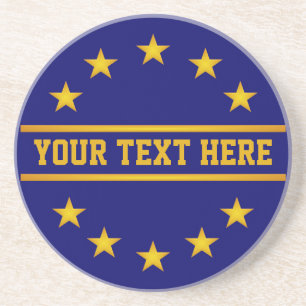 CUSTOM GOLDEN STARS Untersetzer