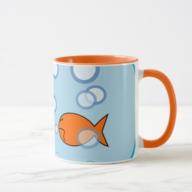 Custom Goldfish Tasse (Rechts)