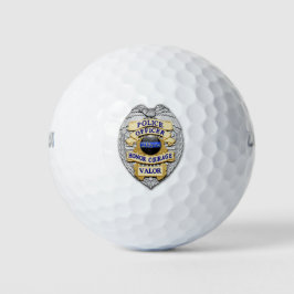 Custom Golf Balls mit Thin Blue Line Golfball