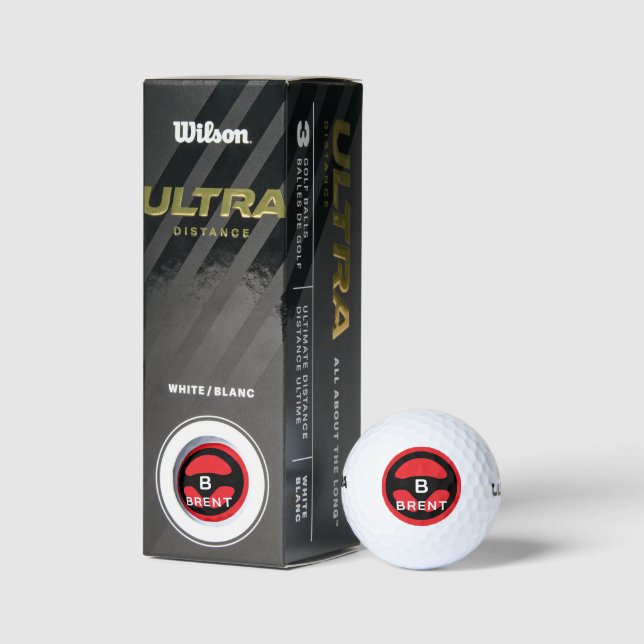 Custom golf balls with car steering wheel logo golfball (Verpackungen)