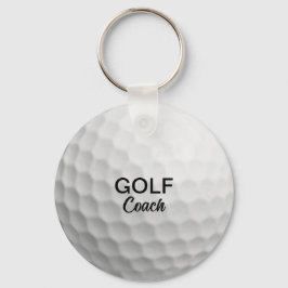 Custom Golf Coach Keepake Schlüsselanhänger