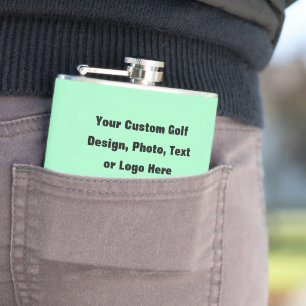 Custom Golf Flask - Personalisiertes Hüftrockenges Flachmann