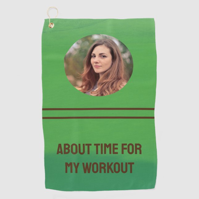 Custom Golf Handtücher: Ihr Geheimnis für ein groß Golfhandtuch (Vorderseite)