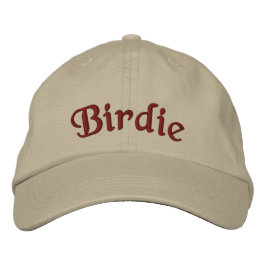 Custom Golf Hat - Personalisiert bestickte Birdie Baseballkappe