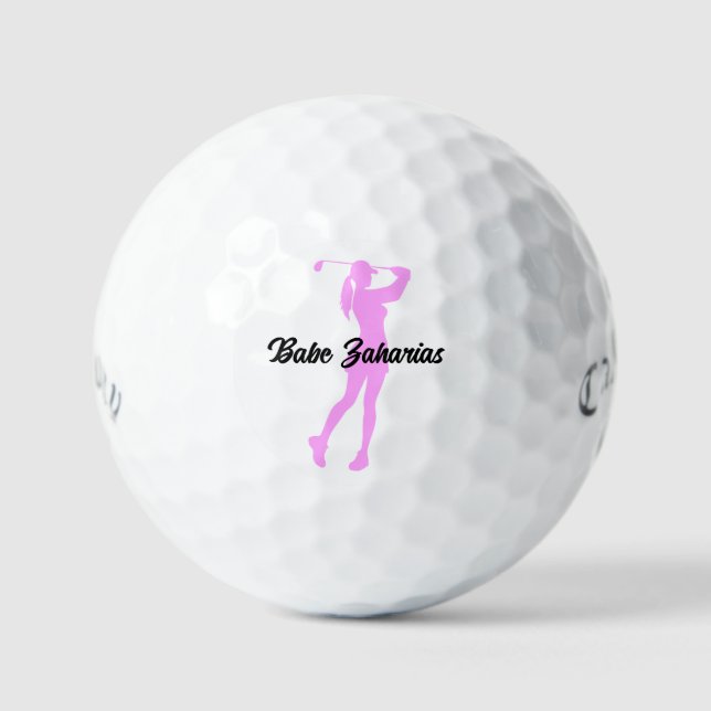 Custom Golf Personalisiert Golfer Vater Geschenk Golfball (Vorderseite)