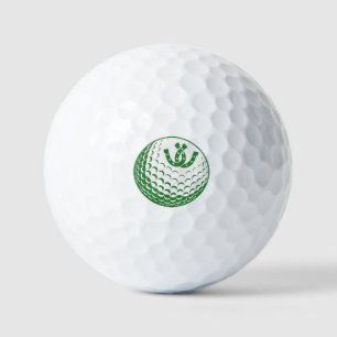 Custom Golf - Personalisierte Horseshoe-Grafik Golfball