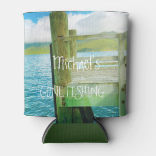 Custom Gone Fishing Seeszene Dosenkühler