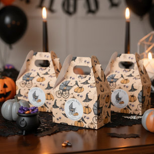 Custom Goth Viktorianisch Baby Carriage Halloween Geschenkschachtel