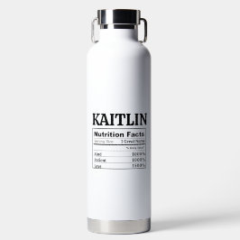 Custom Graduation Gift Nurse Law School Teacher Trinkflasche