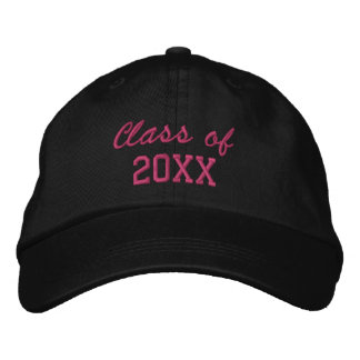 Custom Graduation Year Grad Gift or Class Reunion Bestickte Baseballkappe