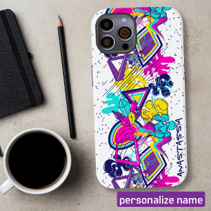 Custom Graffiti Abstract Design. Personalisiert iPhone 14 Hülle