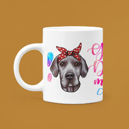 Custom Great Dane Mama Niedlich Muttertag Hund Lov Kaffeetasse