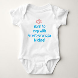Custom Great-Grandpa Geschenk von Baby, Baby Boy, Baby Strampler