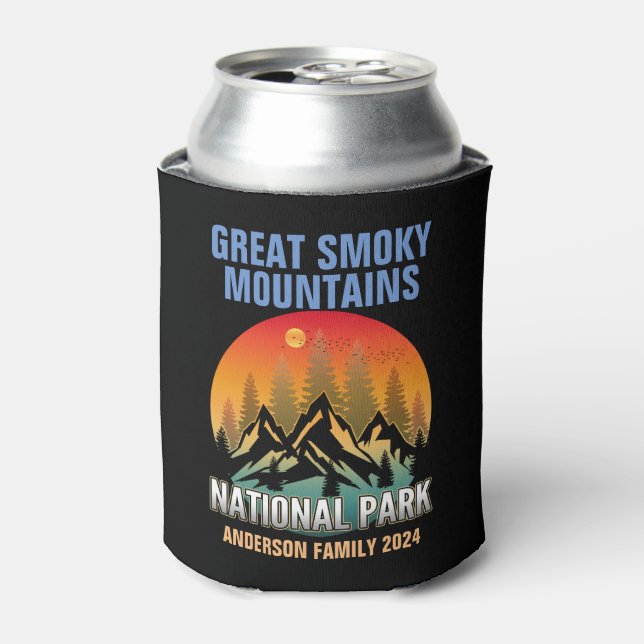 Custom Great Smoky Mountains National Park Dosenkühler (Kanne Vorderseite)