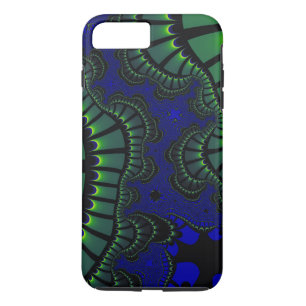 Custom Green Blue Remix iPhone 8/7 Plus Fall iPhone 8 Plus/7 Plus Hülle