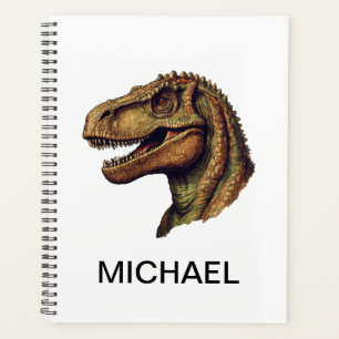 Custom Green Dinosaur T-Rex Tyrannosaurus 2025 Planer