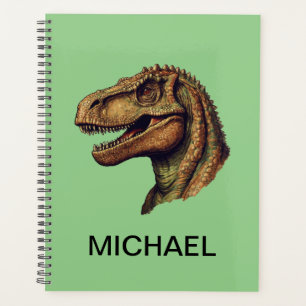 Custom Green Dinosaur T-Rex Tyrannosaurus 2025 Planer