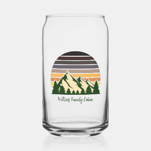 Custom Green Forest Mountain Cabin Dosenglas