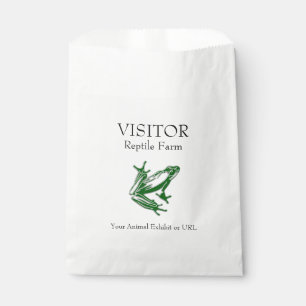 Custom Green Frog Geschenktütchen