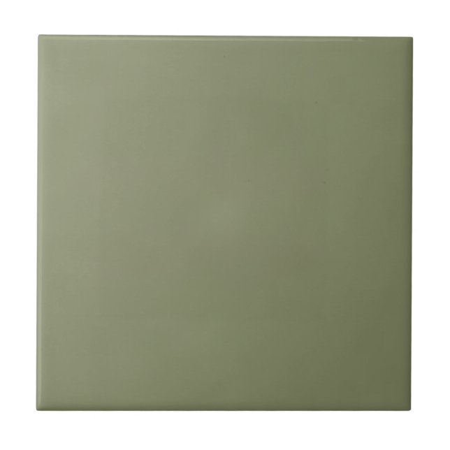 Custom Green Keramik Tile 2 (für Christopher) Fliese (Vorderseite)