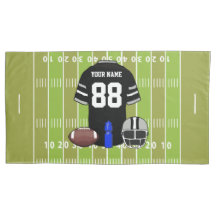 Custom Grill Eisen Football Jersey auf dem Feld
