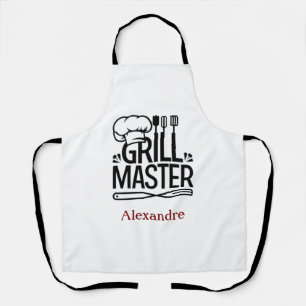 Custom Grill Master Schürze - Vatertag Geschenk fü