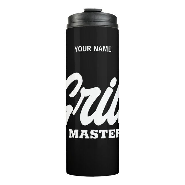 Custom Grill Master thermal tumbler für GRILLEN Ko Thermosbecher (Vorderseite)