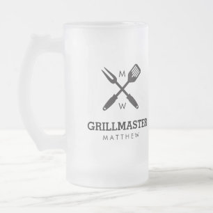 Custom Grillmaster Beer Tasse