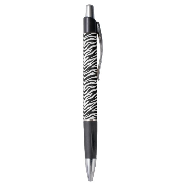 Custom Grip Ink Pen-Emmy-Zebra Print Kugelschreiber (Unterseite (Vertikal))