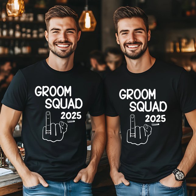 Custom Groom Squad Shirt - Funny Bachelor Party (Von Creator hochgeladen)