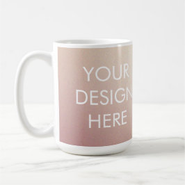 Custom Groovy Gradient Coffee Tasse