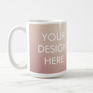 Custom Groovy Gradient Coffee Tasse