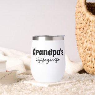 Custom Großvaters Sippy Cup Wine Tumbler