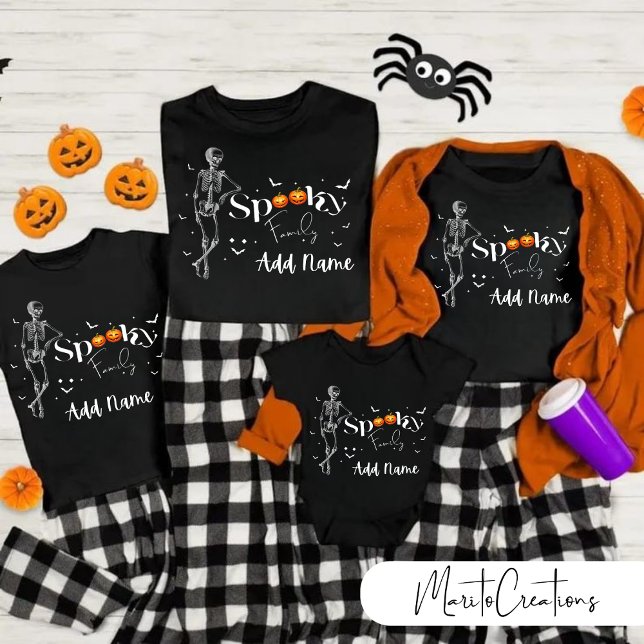 Custom Group ,Family T-Shirt , Spooky Family Party (Von Creator hochgeladen)